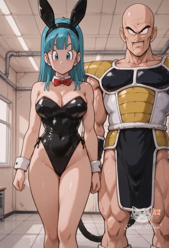 Nappa x Bulma - Scarlet_Meow AI Porn