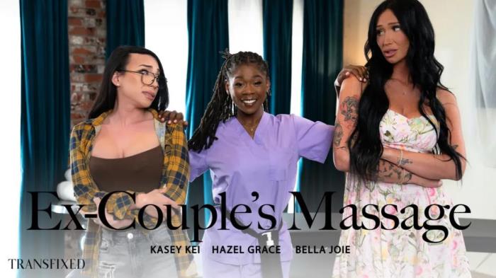 Kasey Kei, Bella Joie, Hazel Grace - Ex - Couple's Massage [FullHD 1080p]