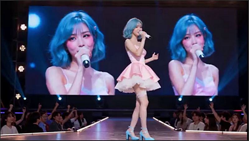 The Stage Star Receives a Portion Of Sperm In Her Vagina After The Concert Ai Generation