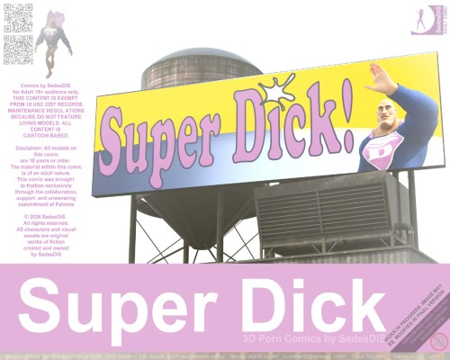 Sedes DS - Super Dick 3D Porn Comic