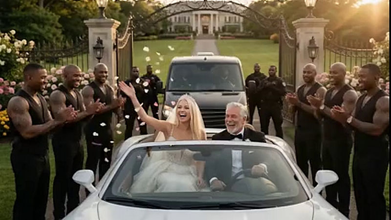 The Groom Shared His Bride With His Best Man At The Wedding Ai Generation
