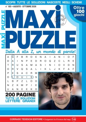 Maxi Puzzle N.185 - Agosto-Ottobre 2026