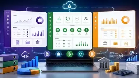Accounting Software Mastery Odoo, Quickbooks & Zoho Erp Pro