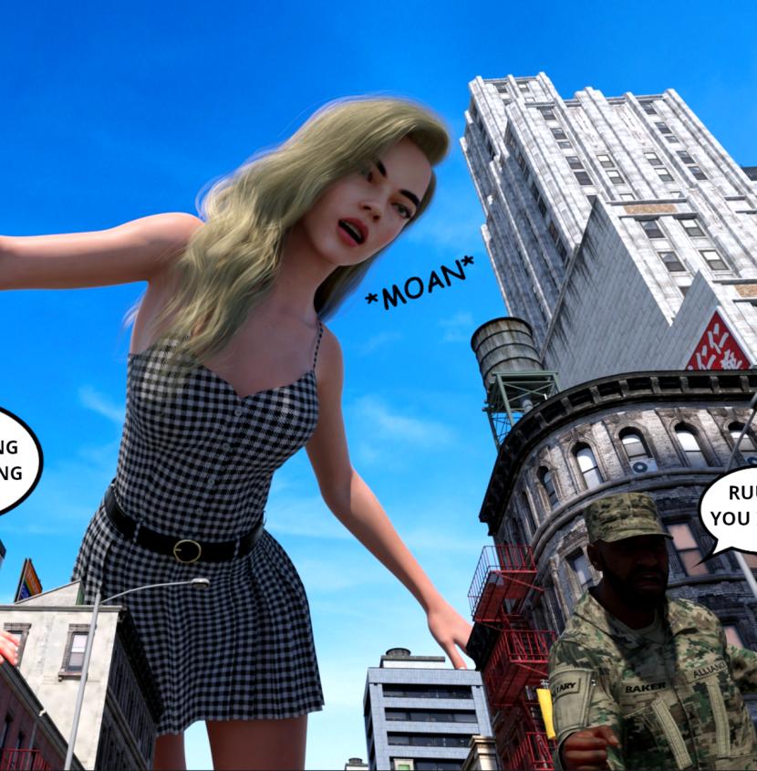 Scarlett-GTS - EnJOY the Rampage 3D Porn Comic
