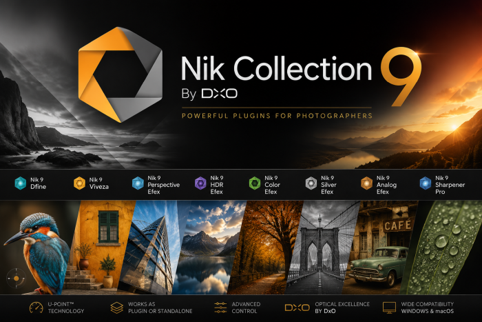 Nik Collection By DxO 9.0.0 Build 11 (x64) MULTi-PL