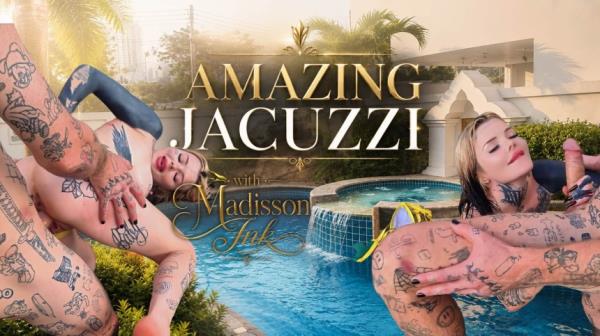 Maddison Ink - Busty Madisson Ink Gives Me Sloppy Jacuzzi Blowjob [UltraHD 8K 3840p]