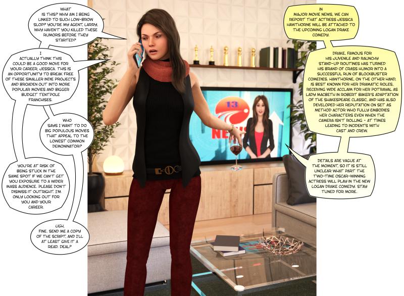 Dynamoob - Method Actress 3D Porn Comic