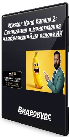 постер к Master Nano Banana 2: Генерация и монетизация изображений на основе ИИ [Udemy] (2026) Видеокурс