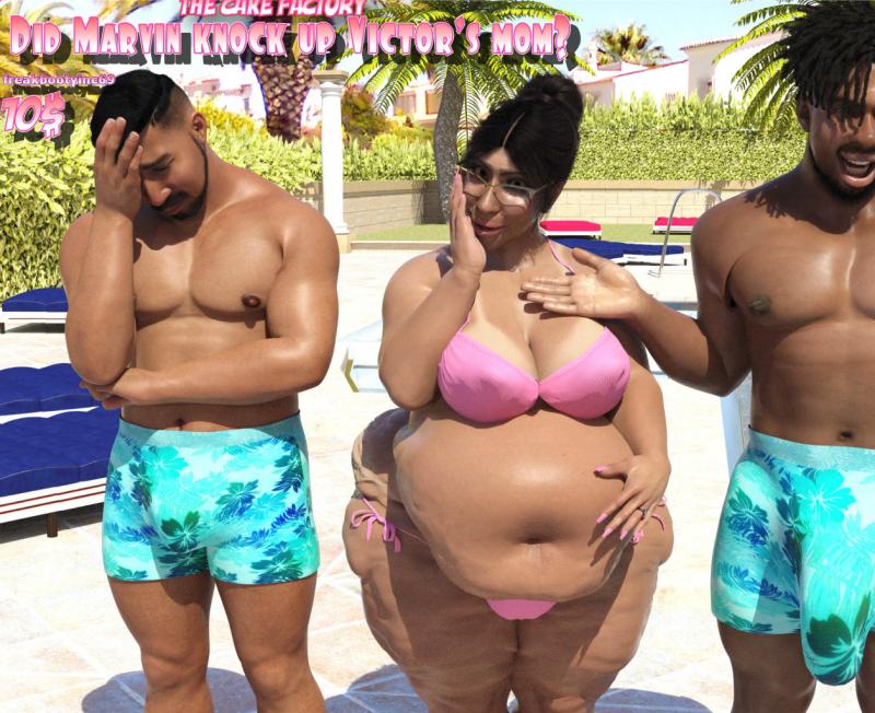 Freakbootyinc69 - The Cake Factory - Did Marvin knock up Victor's Mom? 3D Porn Comic