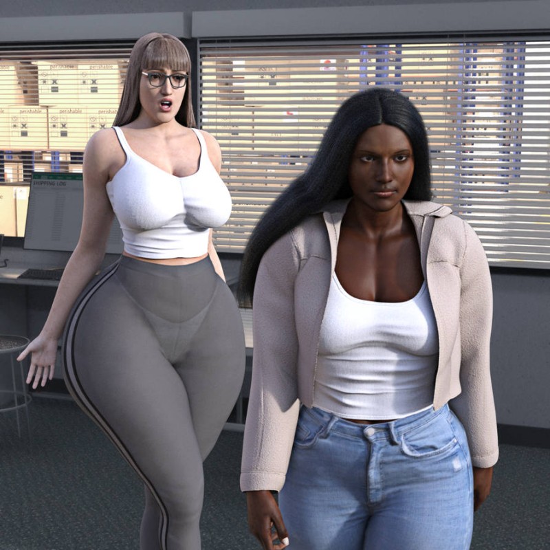 JBFighter - Workplace Drama 3D Porn Comic