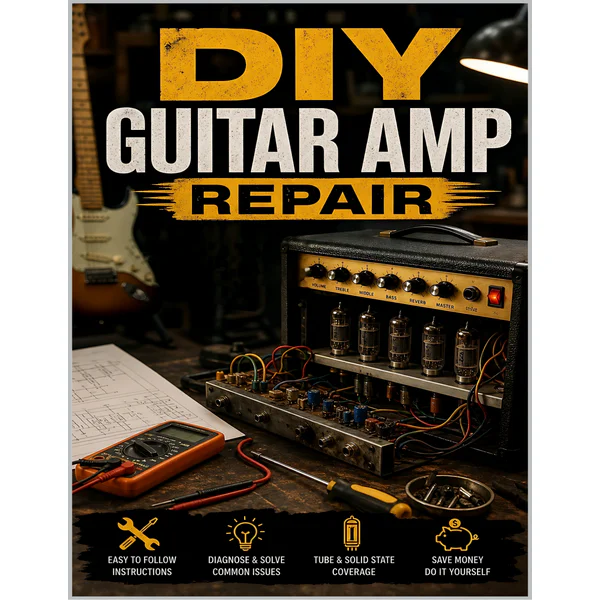 DIY Guitar Amp Repair: Fix Tube and Solid-State Amps, Troubleshoot the Most Common Failures