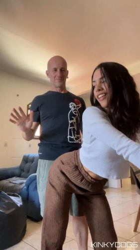 KinkyDogs  Dancing And Rubbing Me Her Ass Makes My Cock Too Hard (SD)