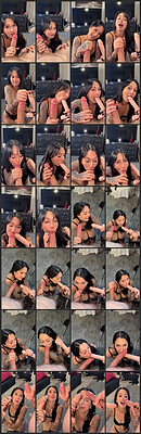 [Onlyfans] - Catandthebat Double Blowjob And Facial (2026)