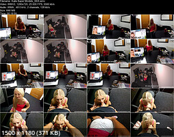 Cayla Lyons Blonde Girl On Model Casting
